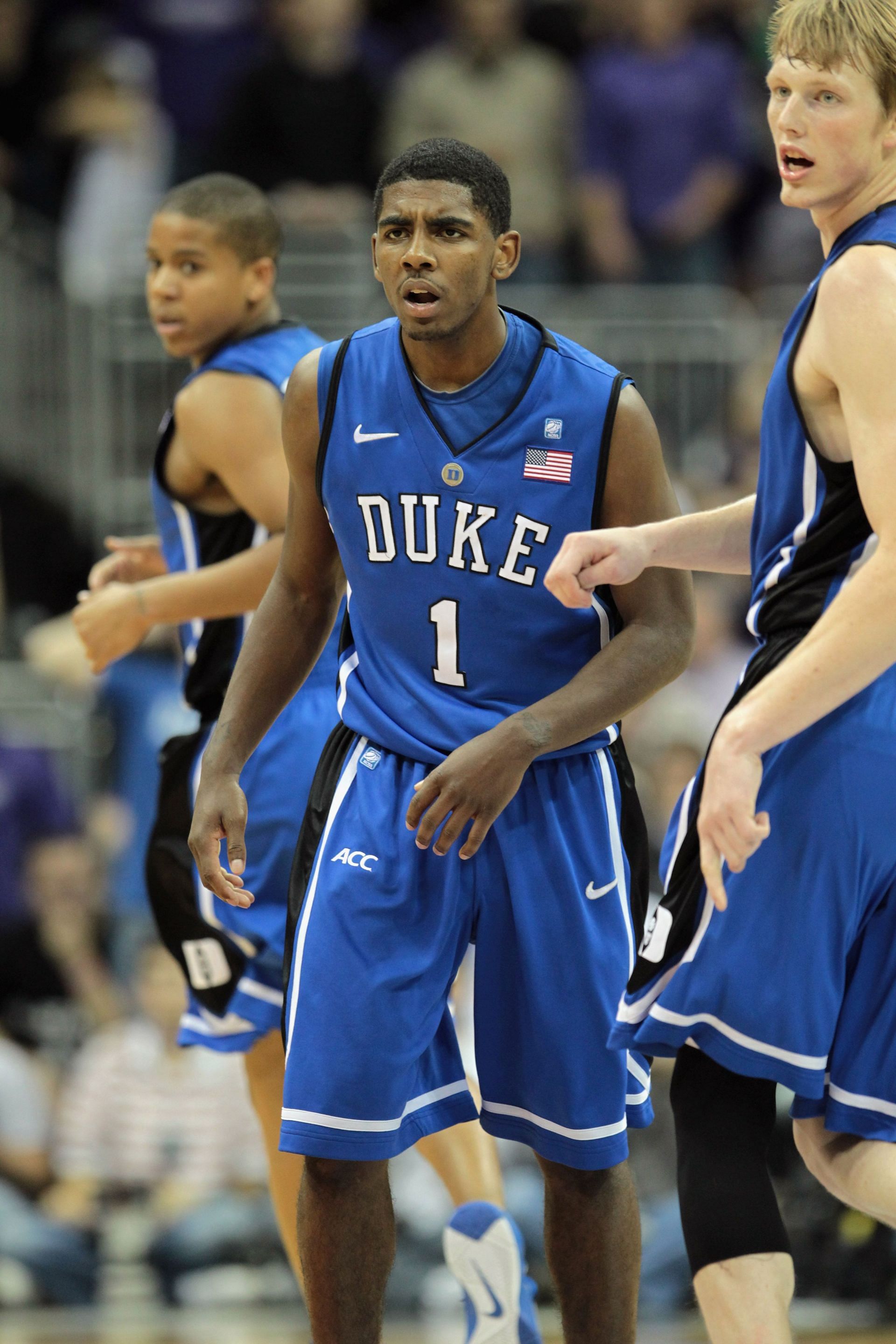 Kyrie Irving as a Duke Blue Devil